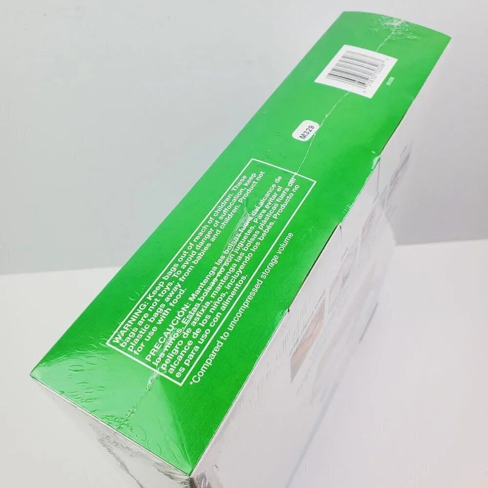 Ziploc Space Bags XL Vacuum 3 Pack (2 Bags, 1 Tote) Airtight Watertight Sealed